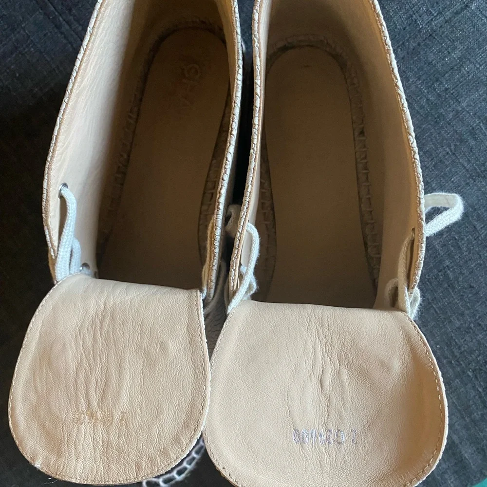 CHANEL Cream and Black Espadrille Boots - Picture 8 of 8